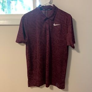 Nike Golf Polo, Medium, Maroon, NWT